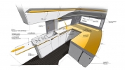 vw california xxl concept bucataria