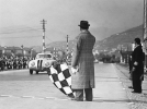 crossing the finish