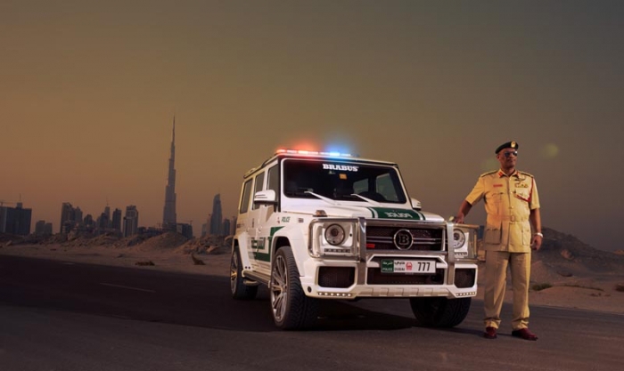 Încă un bolid pentru poliţia din Dubai