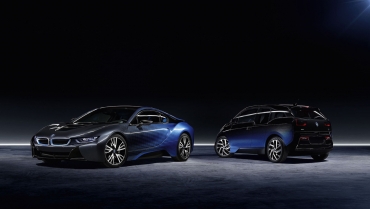 BMW i3 şi i8 prezintă conceptul de culoare CrossFade la Paris