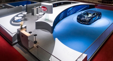 Bugatti a câștigat premiul Cel mai frumos stand la Geneva