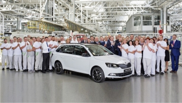 Dublă celebrare: 4 milioane de maşini Fabia şi 500.000 din a treia generaţie