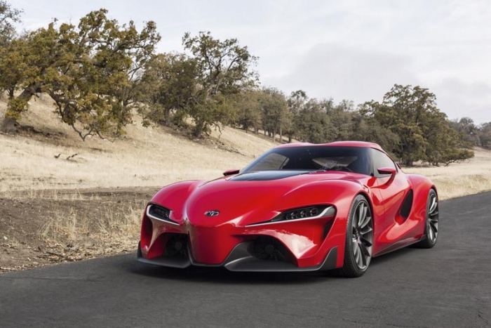 Jay Leno, faţă în faţă cu prototipul noii Supra