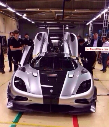 Primele imagini cu Koenigsegg One:1