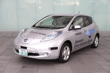 Nissan fără şofer, pe străzile din Japonia