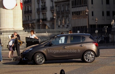 Noul Opel Corsa, spionat fără camuflaj
