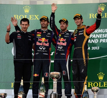 Vettel, ajutat de strategie să câştige în Japonia