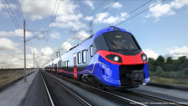 Primul tren nou cumpărat de România în ultimii 20 de ani va intra în circulație începând cu data de ...