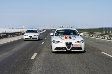 Poliția română și Alfa Romeo Giulia Veloce - o colaborare utilă pentru ambele părți