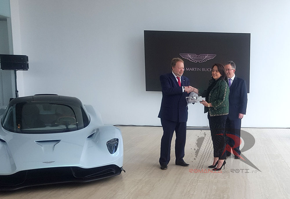 Aston Martin a inaugurat reprezentanța sa oficială în România