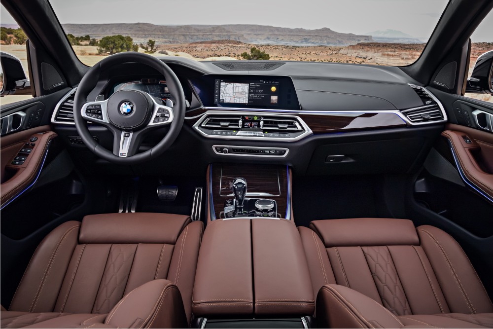 BMW X5 interior