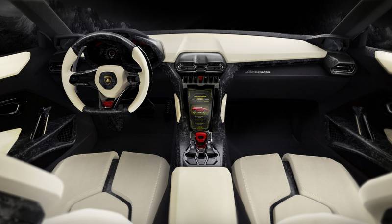 Lamborghini Urus interior