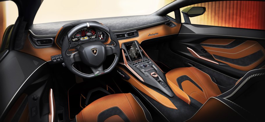 Lamborghini Sian - interior
