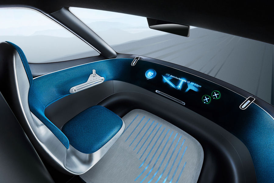 Mercedes-Benz Vision Van Concept bord