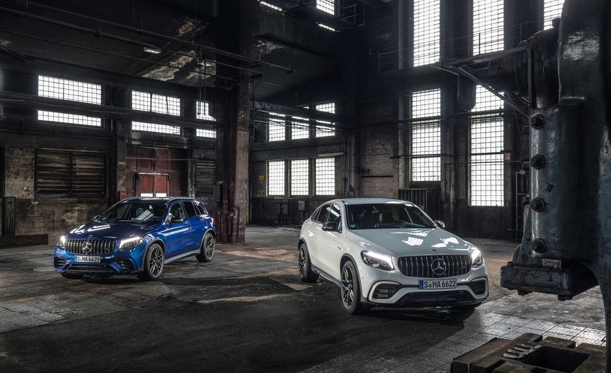 2018 Mercedes AMG GLC63 SUV and Coupe