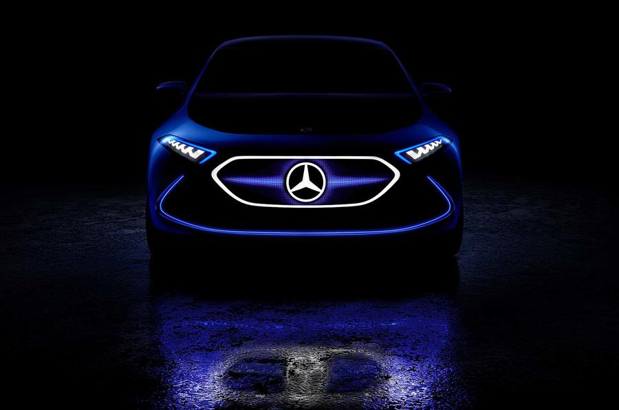 Mercedes va prezenta și hatchback-ul EQ A electric la Frankfurt