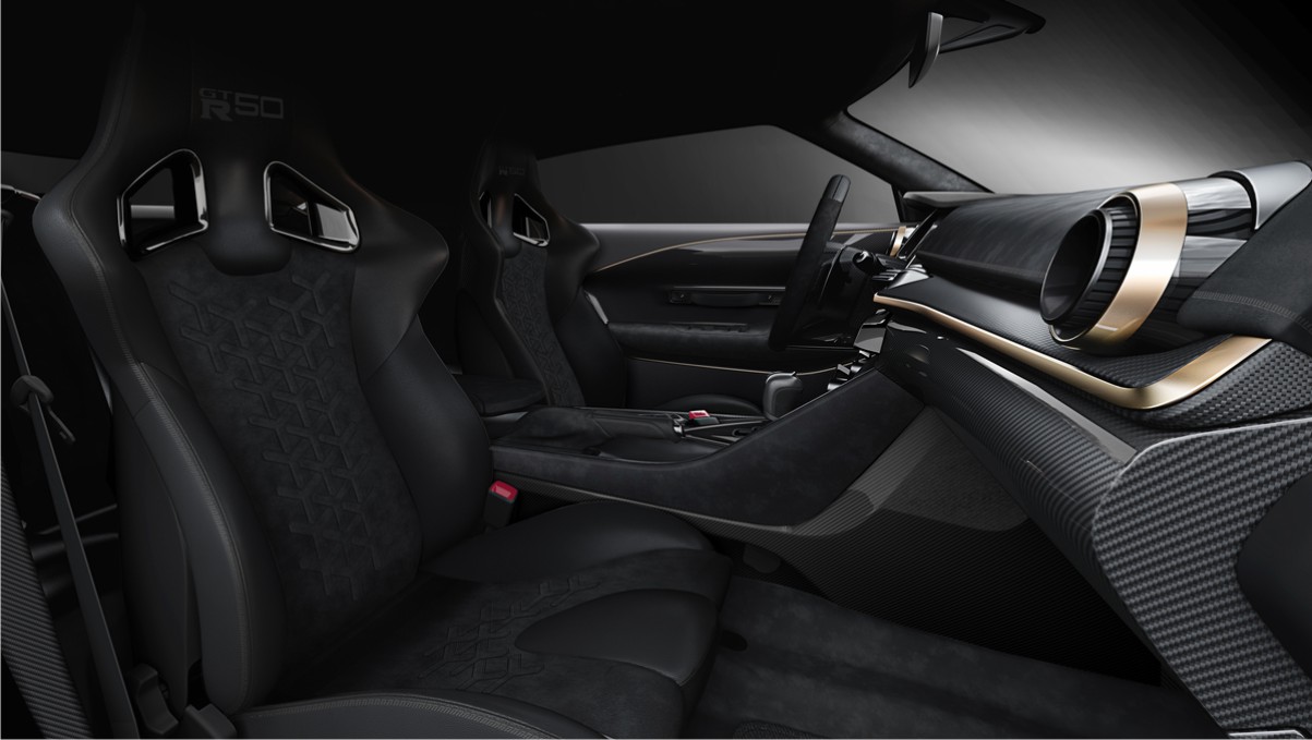 Nissan GT-R50 by Italdesign interior