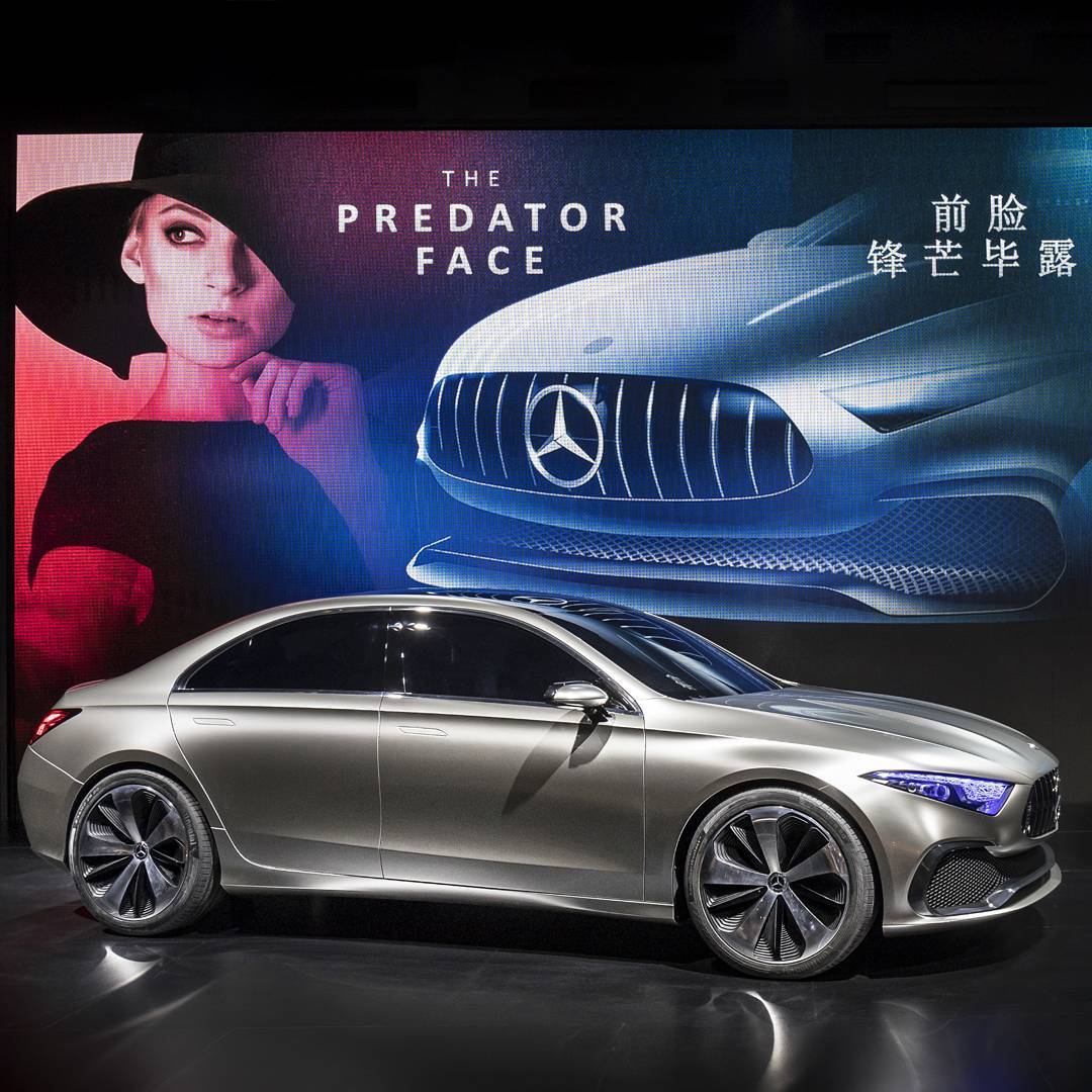 Mercedes Concept A Sedan : Shanghai Motor Show