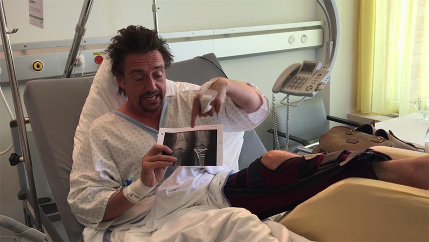 Richard Hammond, fostul prezentator Top Gear, implicat într-un grav accident în Elveția